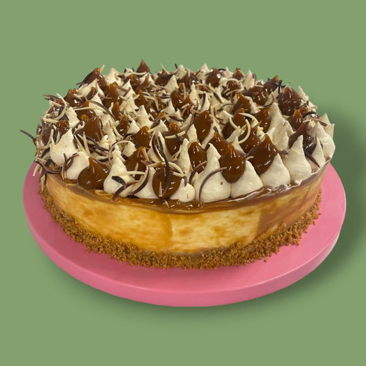 Banoffee Pie Baked Cheesecake