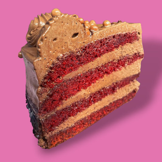 Red velvet mousse cake
