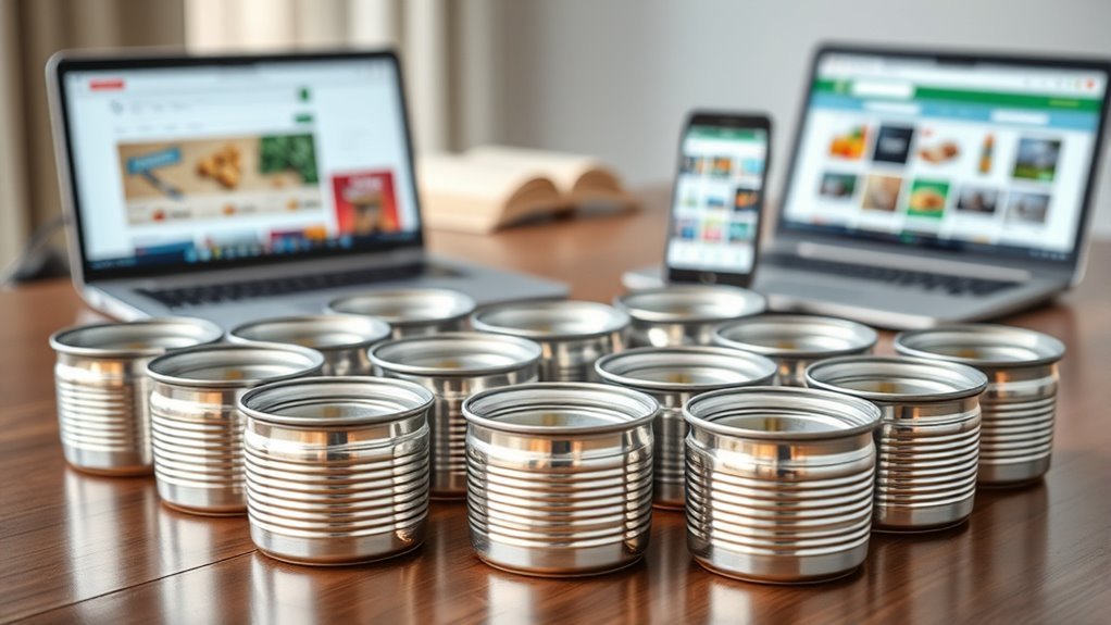 buy cans from trusted suppliers