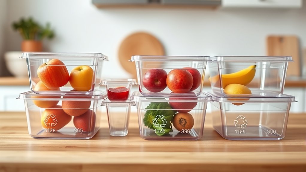 choose safe clean containers