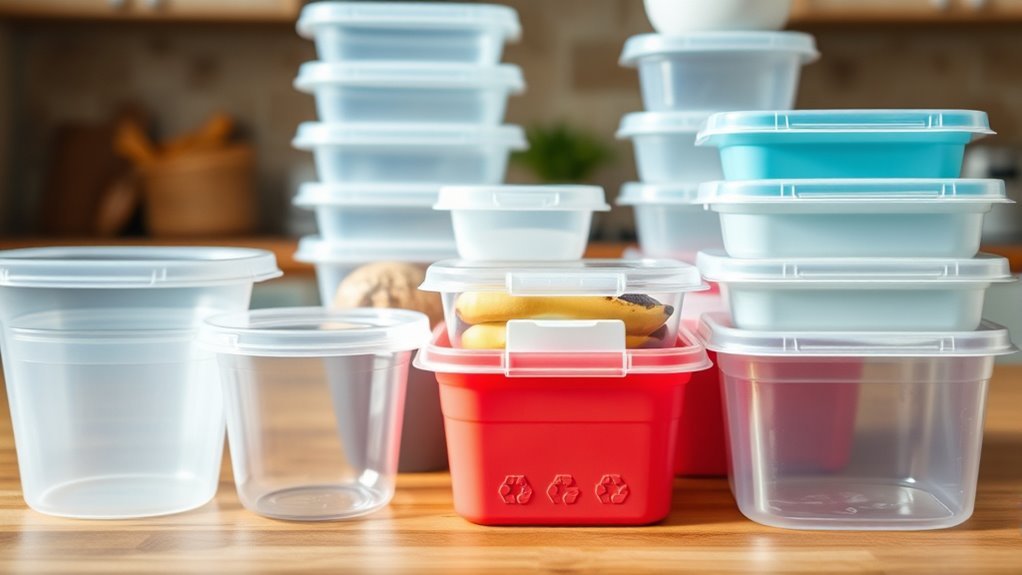 food safe plastic containers