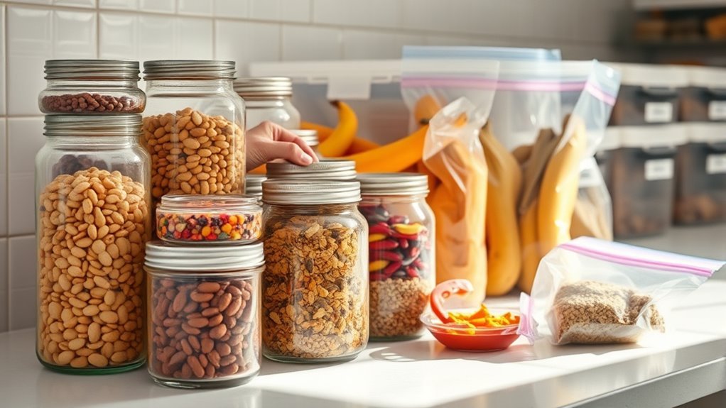 proper long term food storage