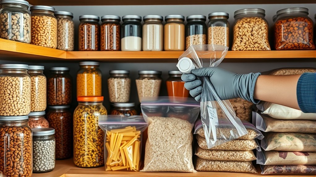 properly preserve food long term