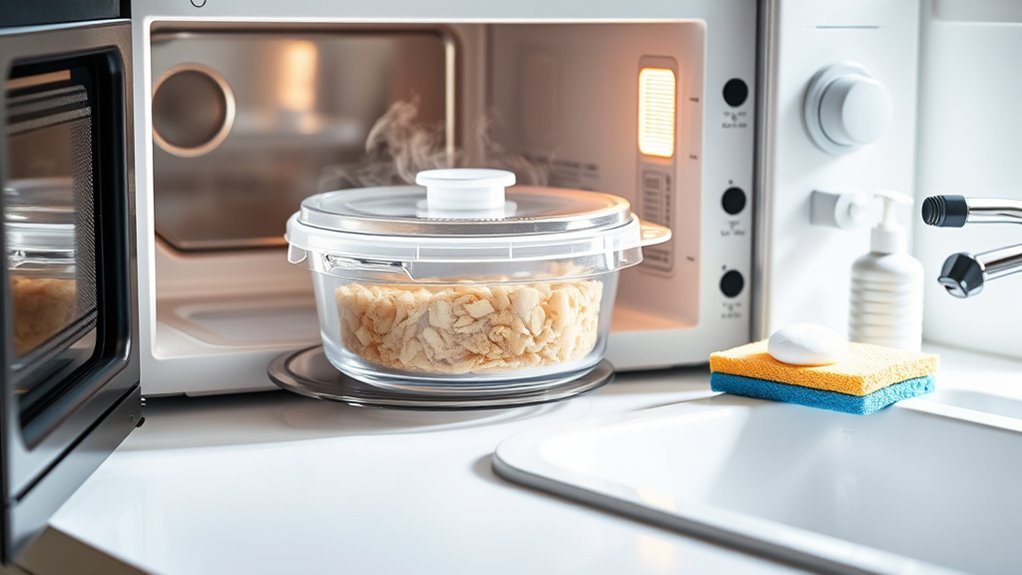 safe reheating and cleaning