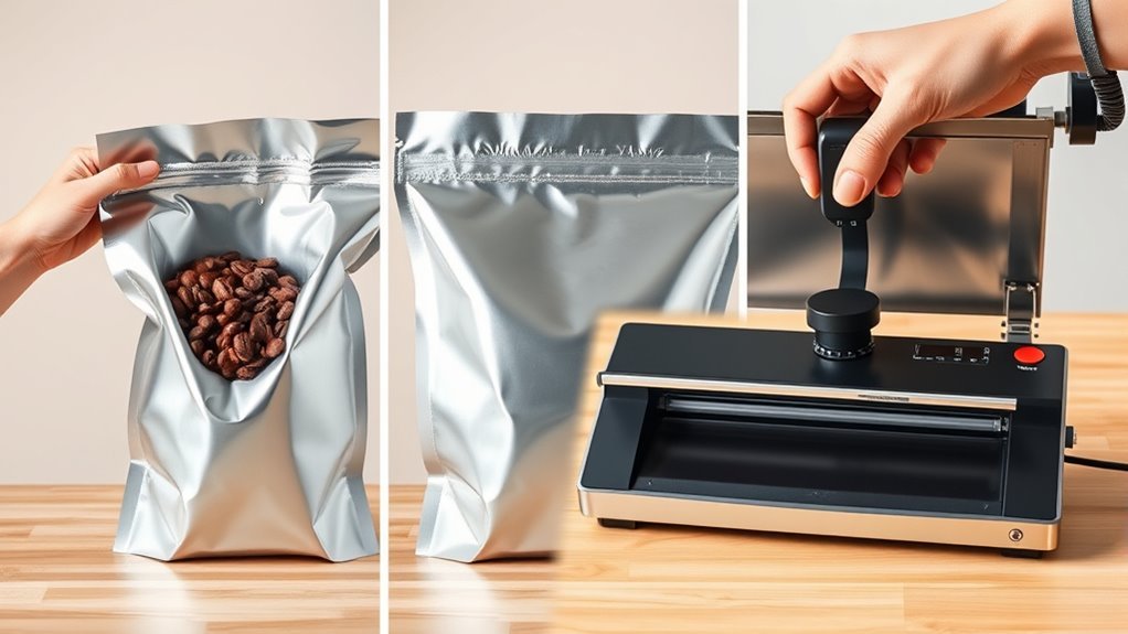 seal mylar bags securely