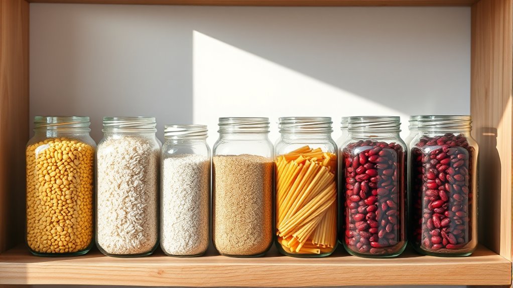 airtight clear reusable storage