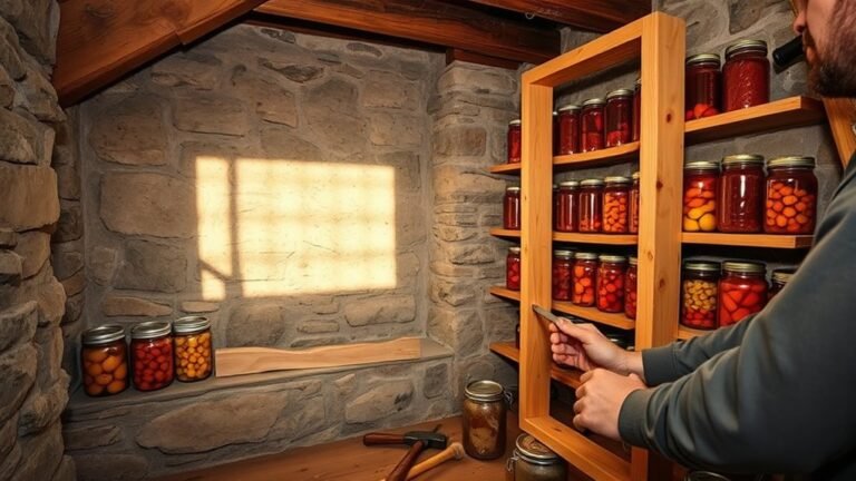 build a food cellar step by step