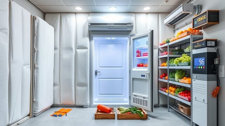building a cold storage room