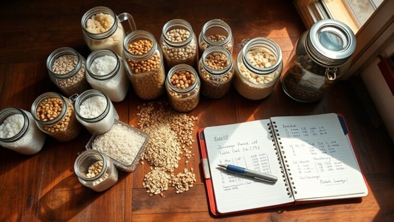 calculate one year food requirements