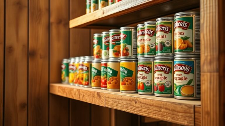 canned food storage advantages