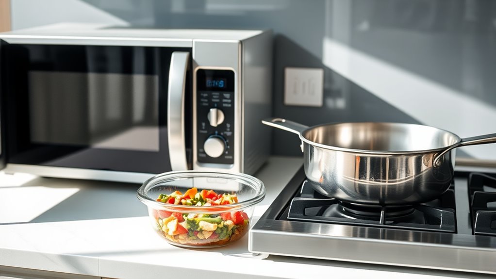 choose safe reheating equipment