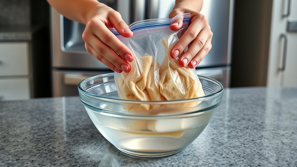 choose safe thawing methods