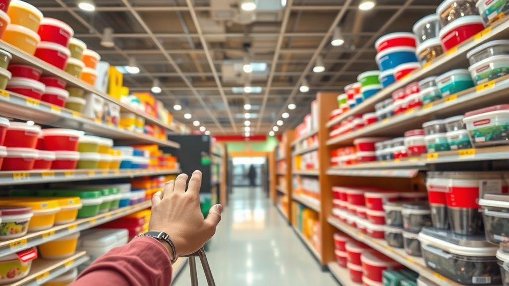 department stores kitchenware availability