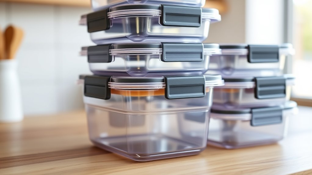 durable airtight leakproof containers