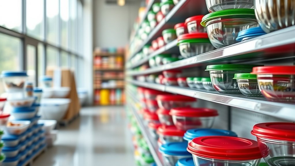 durable stain resistant airtight containers