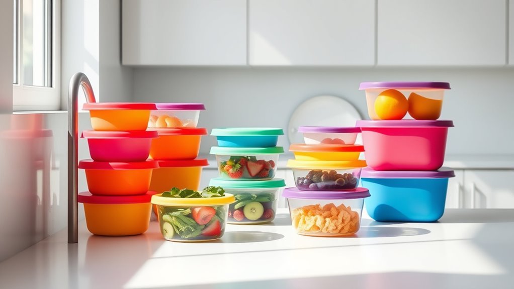 durable versatile leakproof containers
