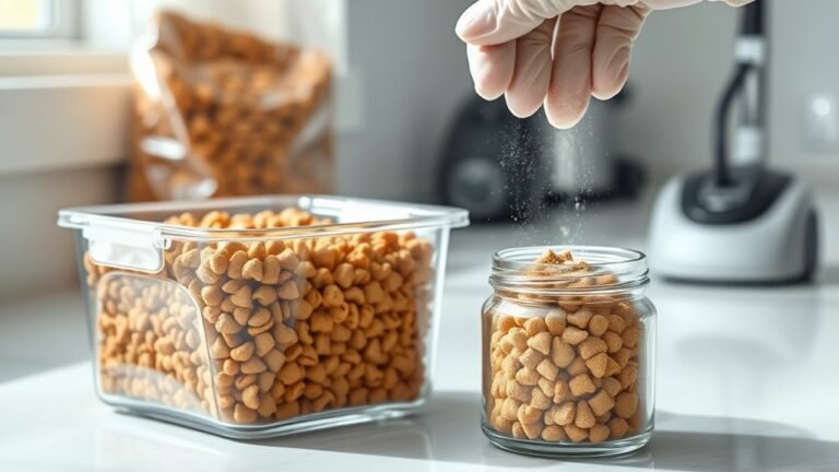 eliminate mites from dog food