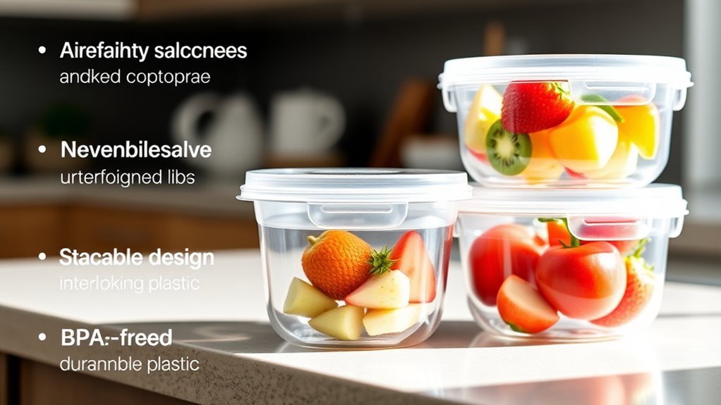 essential food container features