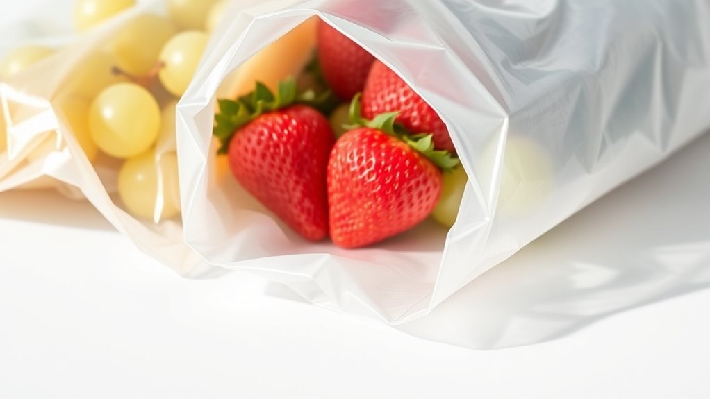 flexible food safe reusable plastic