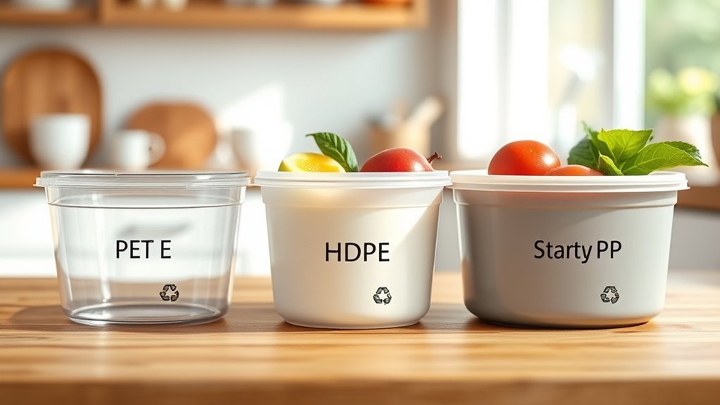 food grade plastics pet hdpe pp