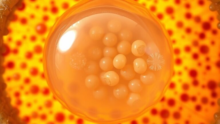 identify temporary food storage organelle