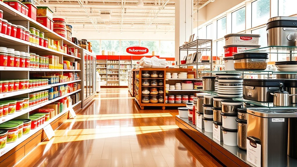 in store specialty kitchenware shopping