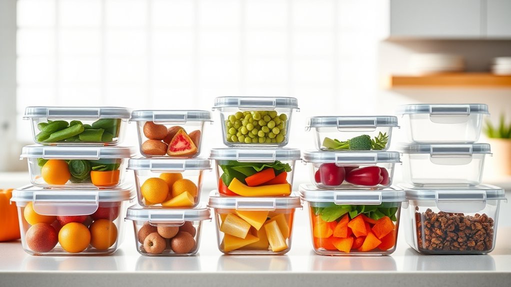 leakproof durable food storage