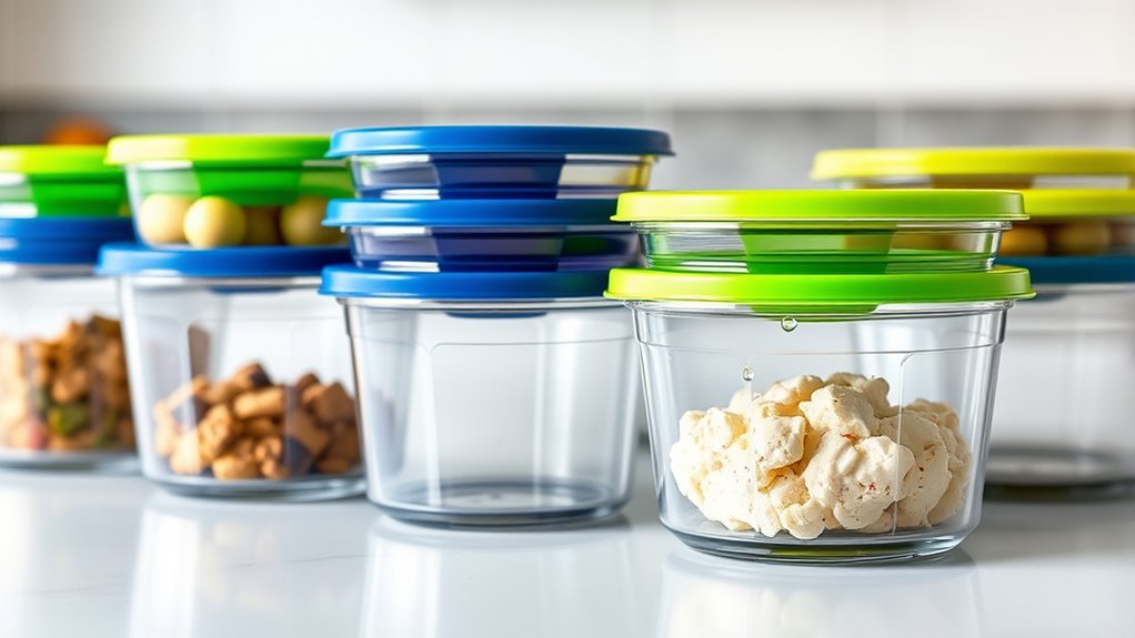 leakproof impact resistant containers
