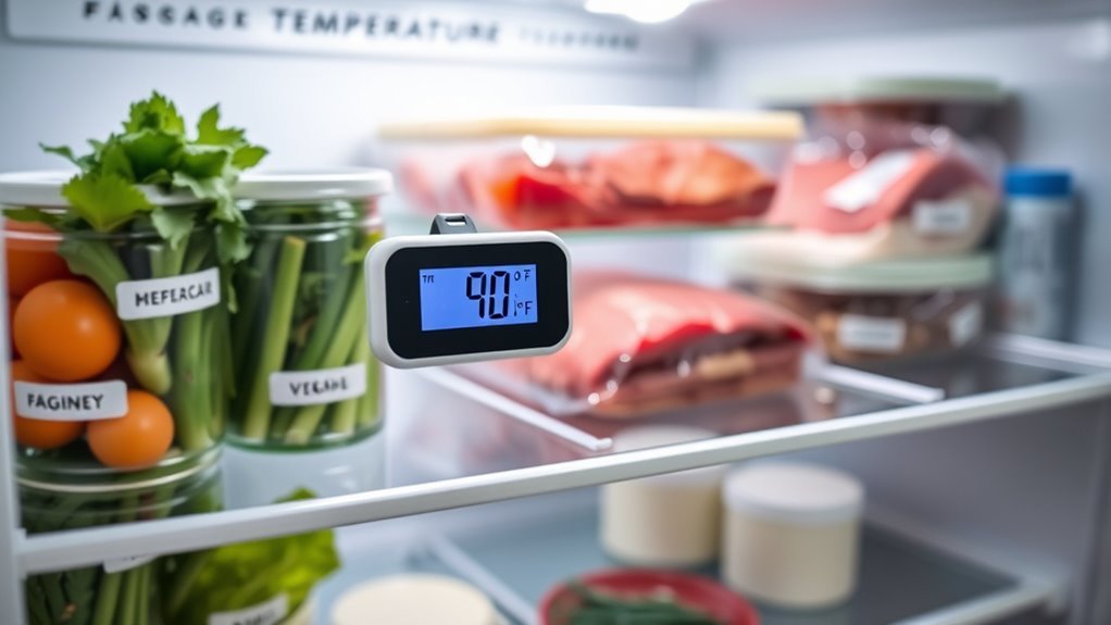 maintain cold food storage