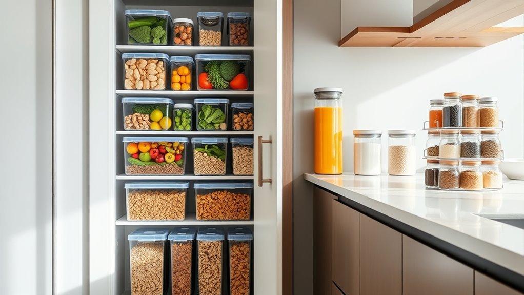 maximize pantry storage efficiency