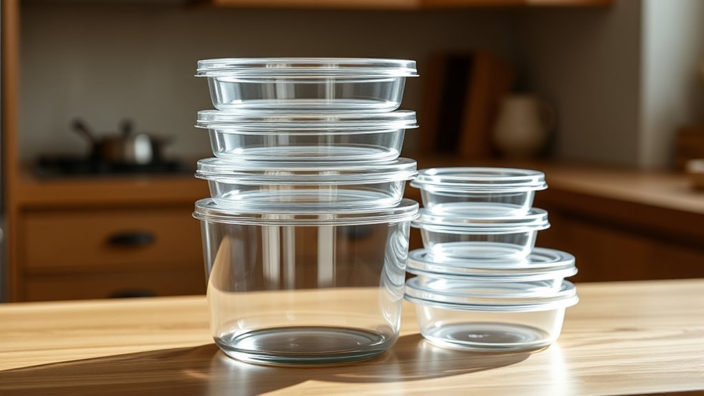 nested containers save space