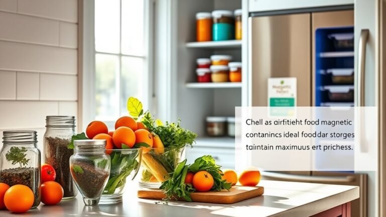 optimal food storage locations