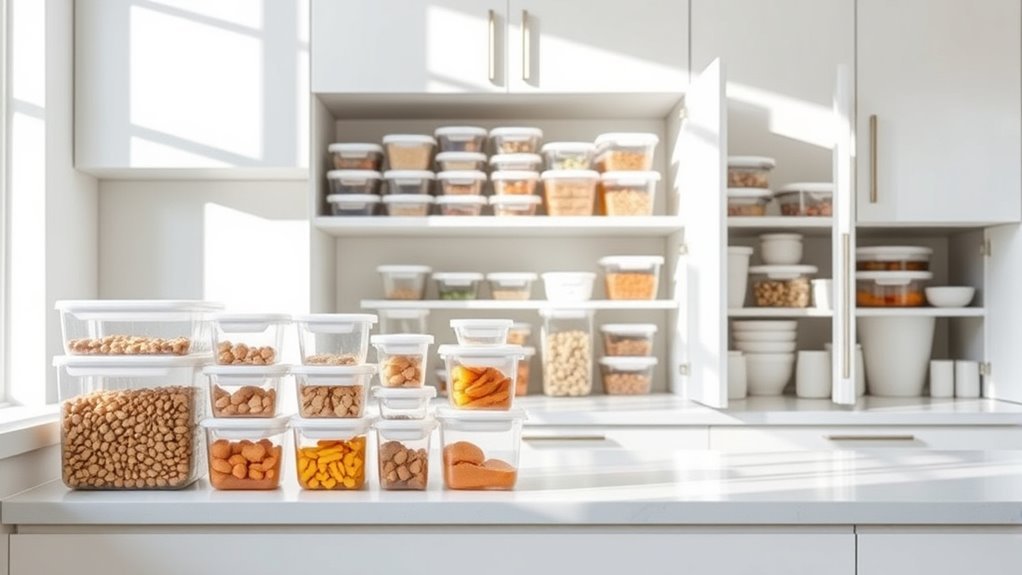 optimize storage with containers