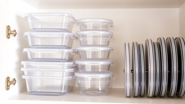 organize containers efficiently easily