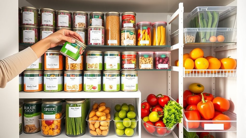 organize label rotate clean