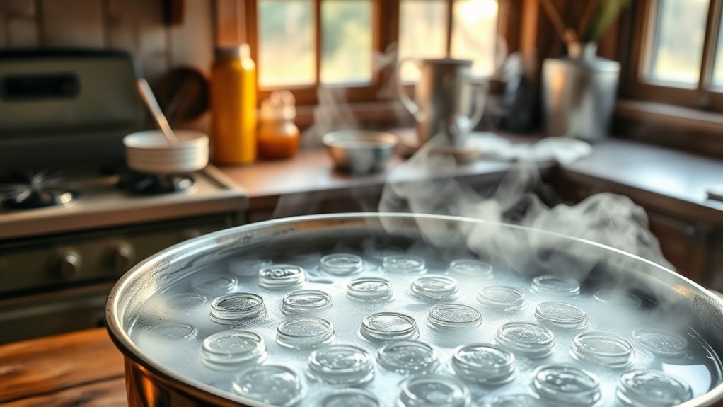 preheat jars before filling