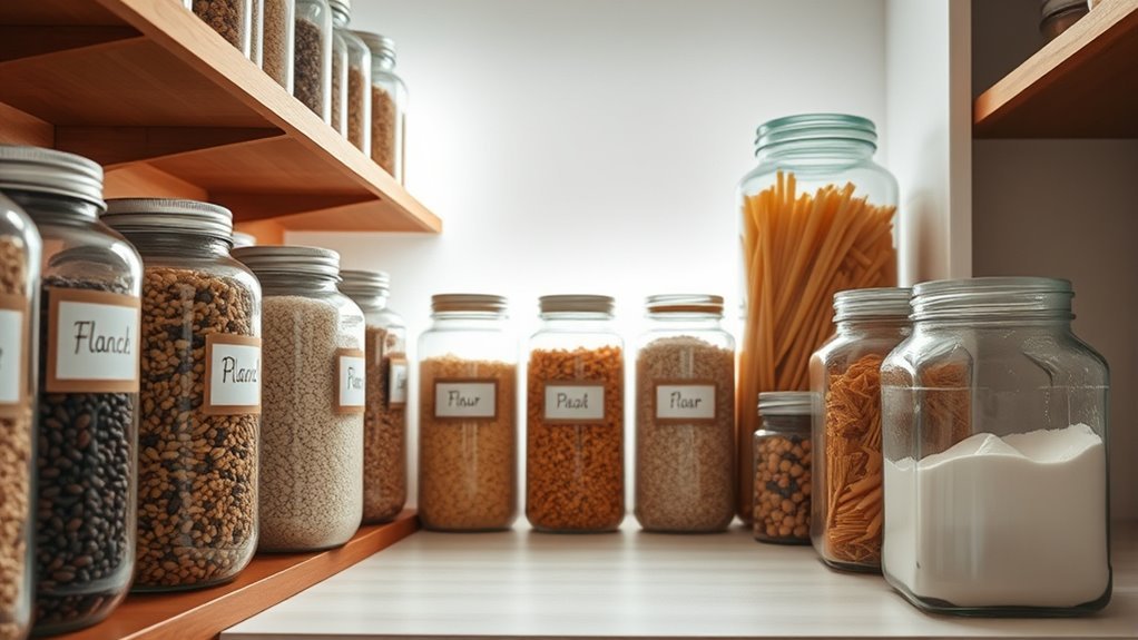 proper dry food storage