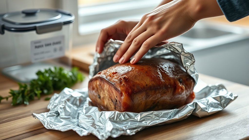 proper foil wrapping techniques