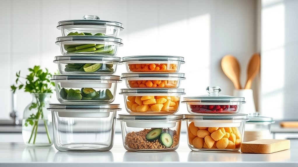proper glass container storage