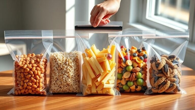 proper long term food packing