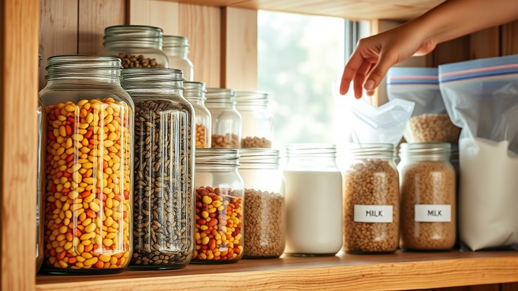 proper shelf stable food storage