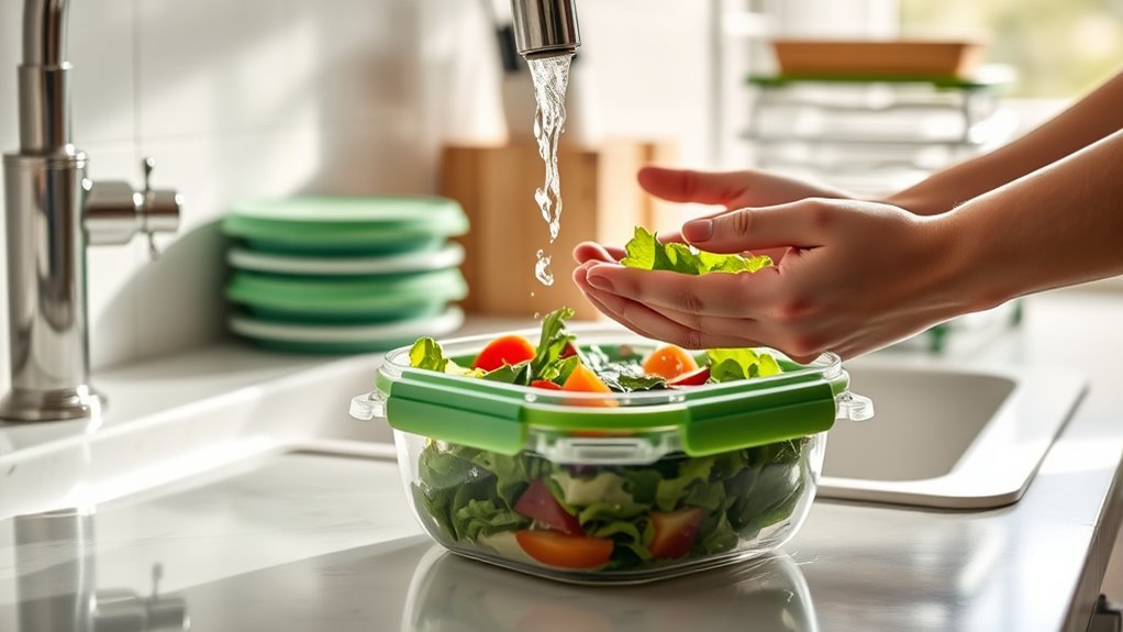 proper tupperware cleaning and storage