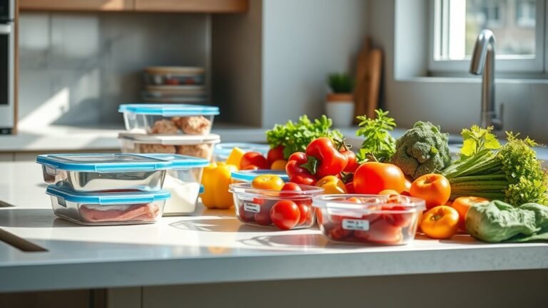 properly storing perishable items