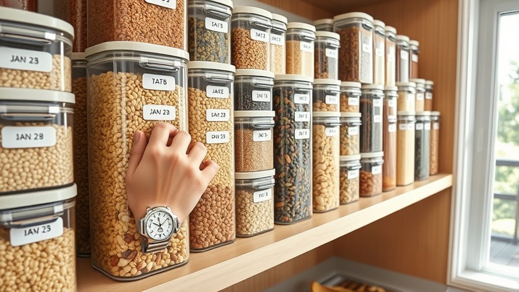 regularly organize and rotate