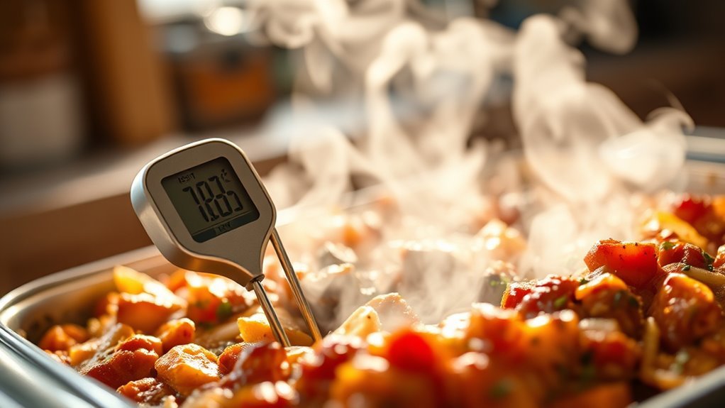 reheat to safe temperature