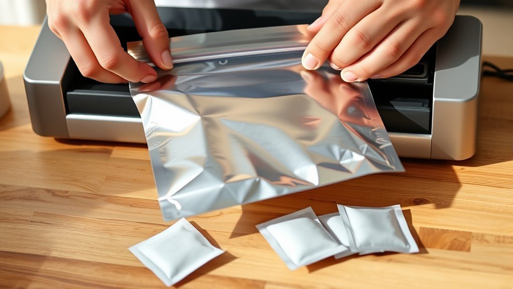 remove air seal tightly