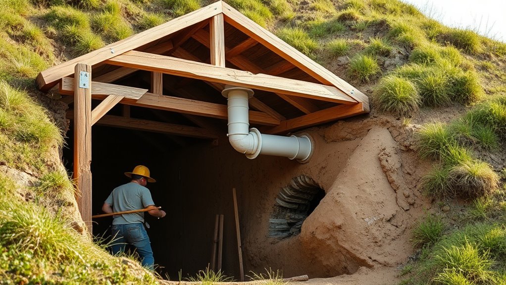 roof vents seal drain