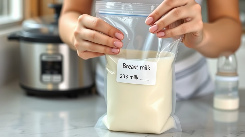 safe breast milk storage
