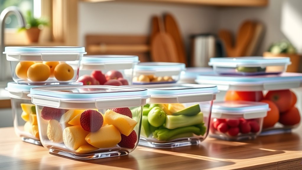 safe durable glass containers