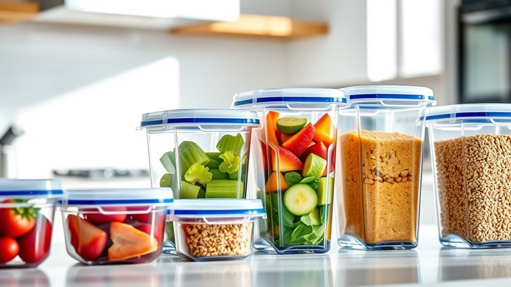 safe plastic food storage